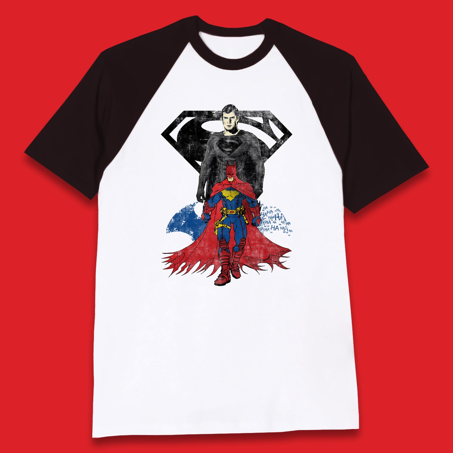 Batman And Superman Future State Dark Detective Superhero Comic Book Characters DC Comics Baseball T Shirt