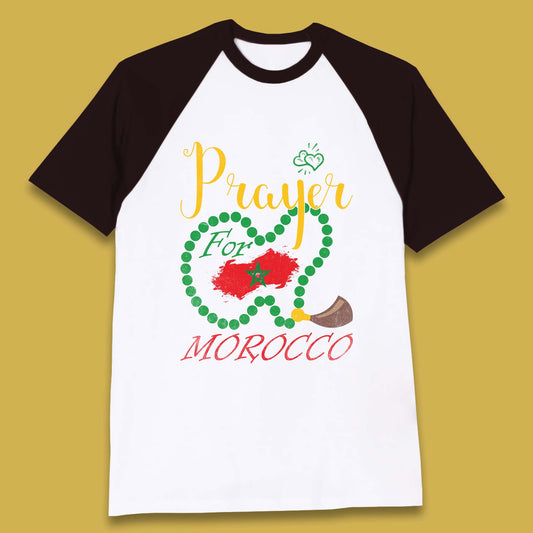 Prayer For Morocco Stay Strong Morocco Earthquake Support Baseball T Shirt