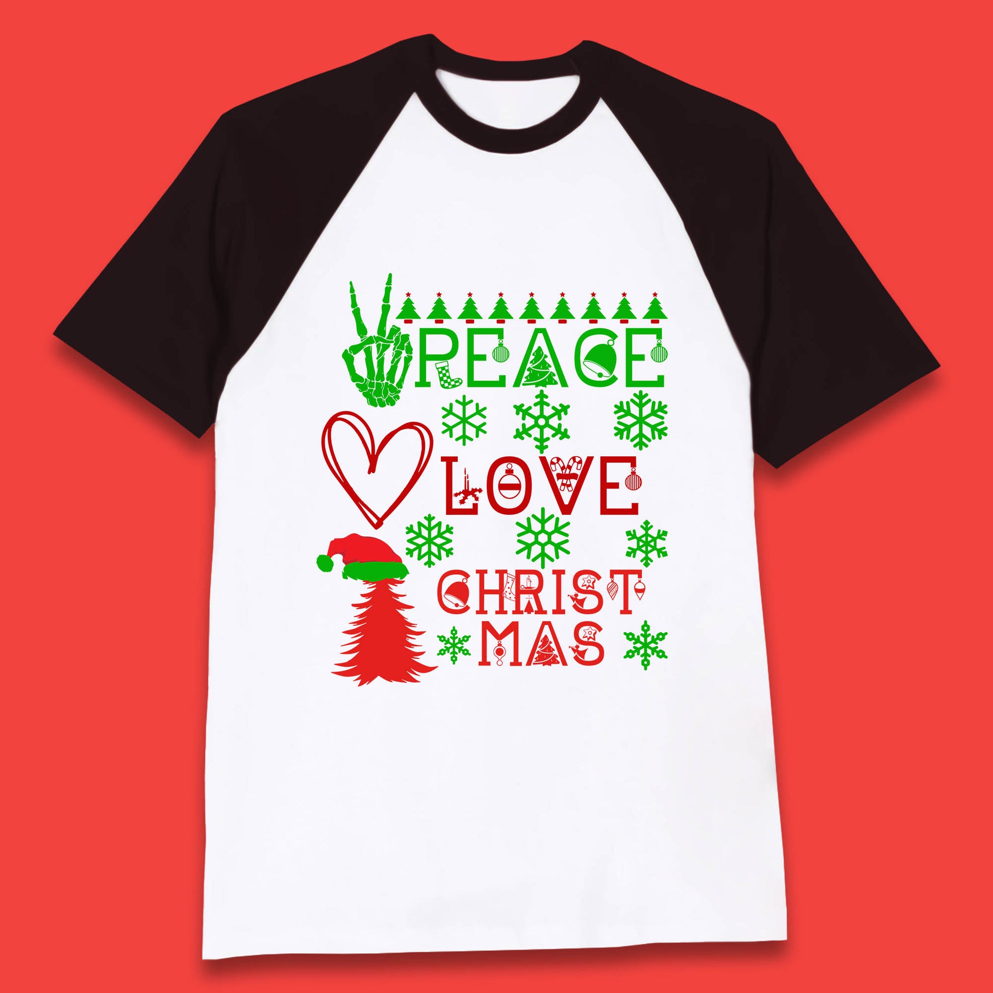 peace love christmas shirt