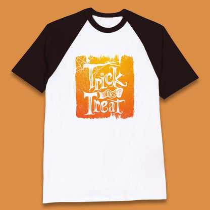 Trick Or Treat Happy Halloween Spooky Season Halloween Vibes Baseball T Shirt
