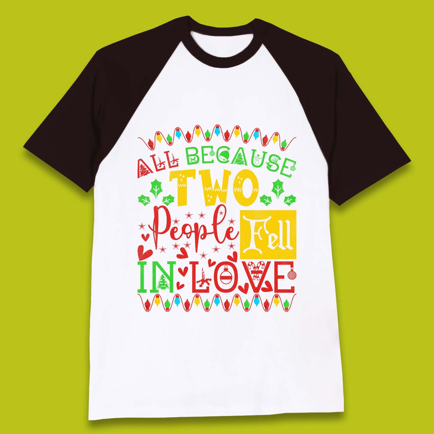 Love Christmas Baseball T-Shirt