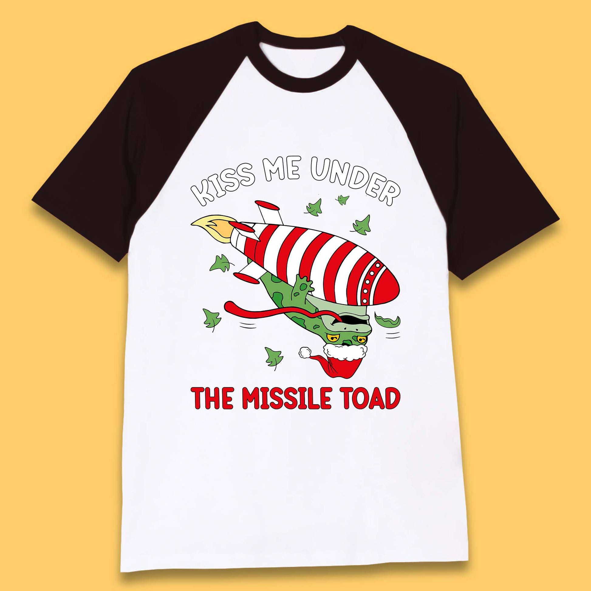 missile toad baseball t shirt