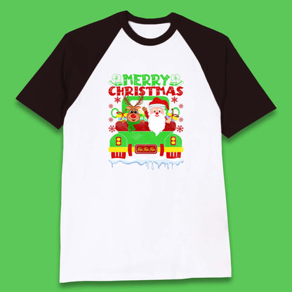 merry christmas truck t shirt