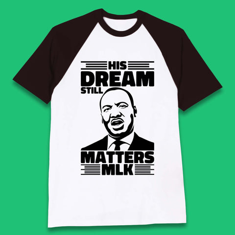 Martin Luther King Baseball T-Shirt