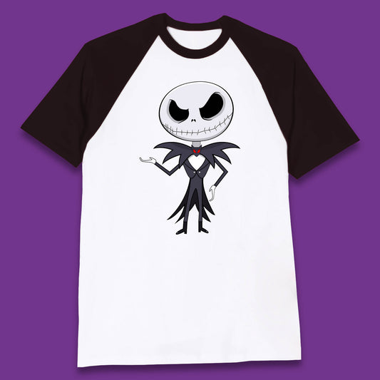 jack skellington baseball t shirt