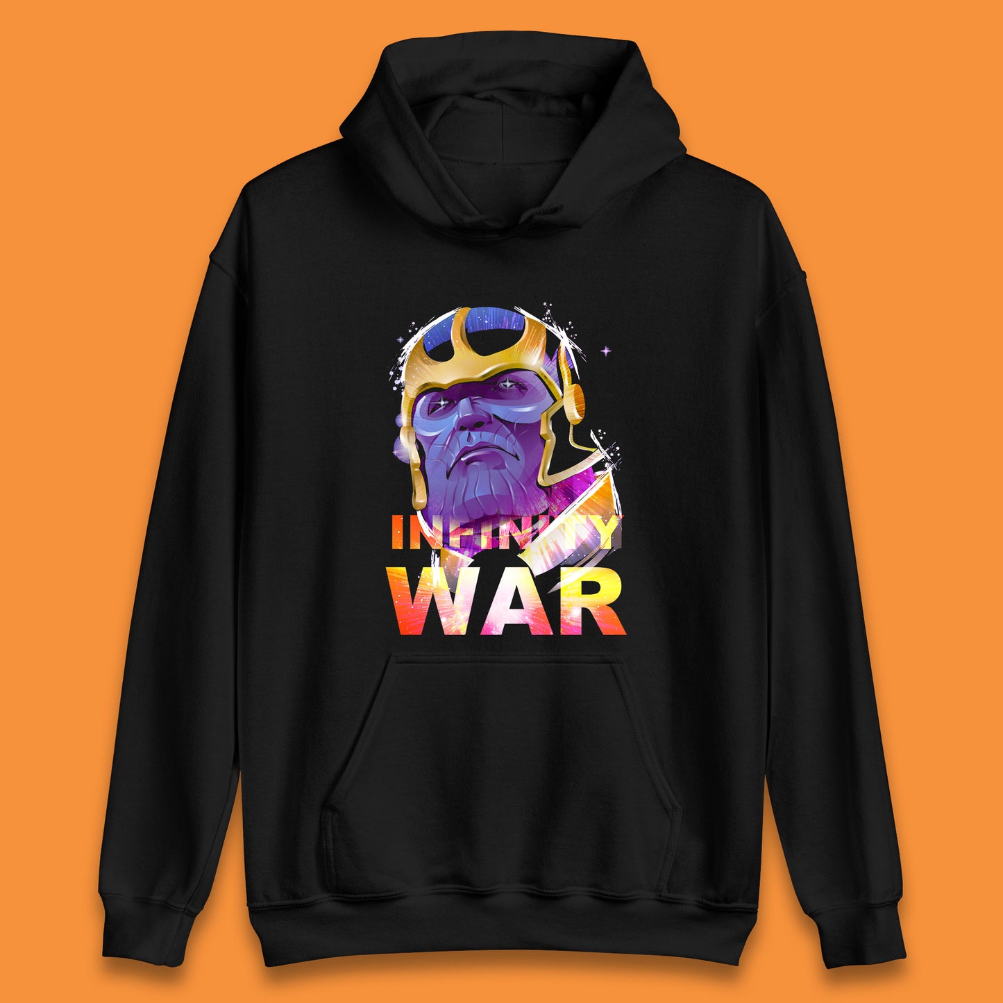 Marvel Avengers: Infinity War Thanos Marvel Multiverse Supervillain Marvel Comics Unisex Hoodie