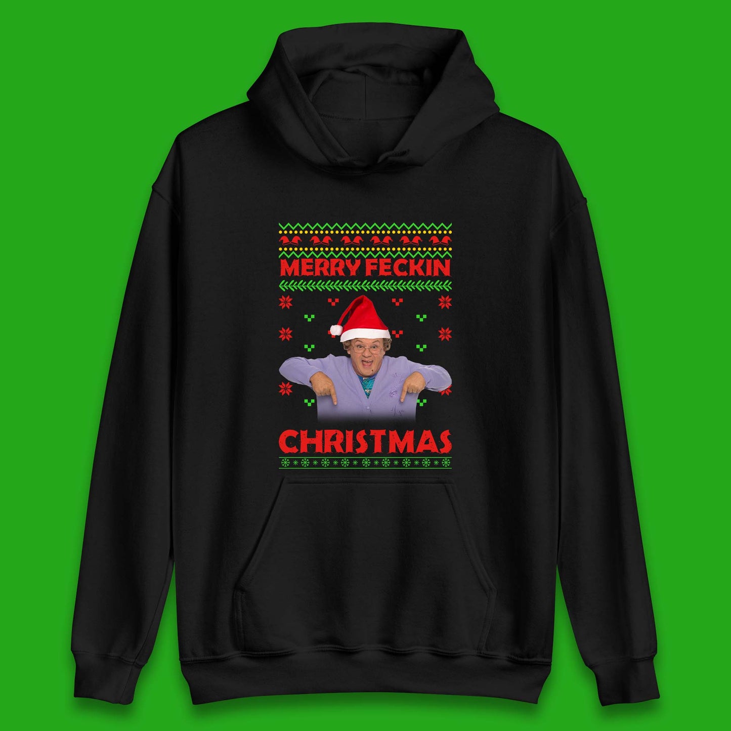 Merry Feckin Christmas Unisex Hoodie