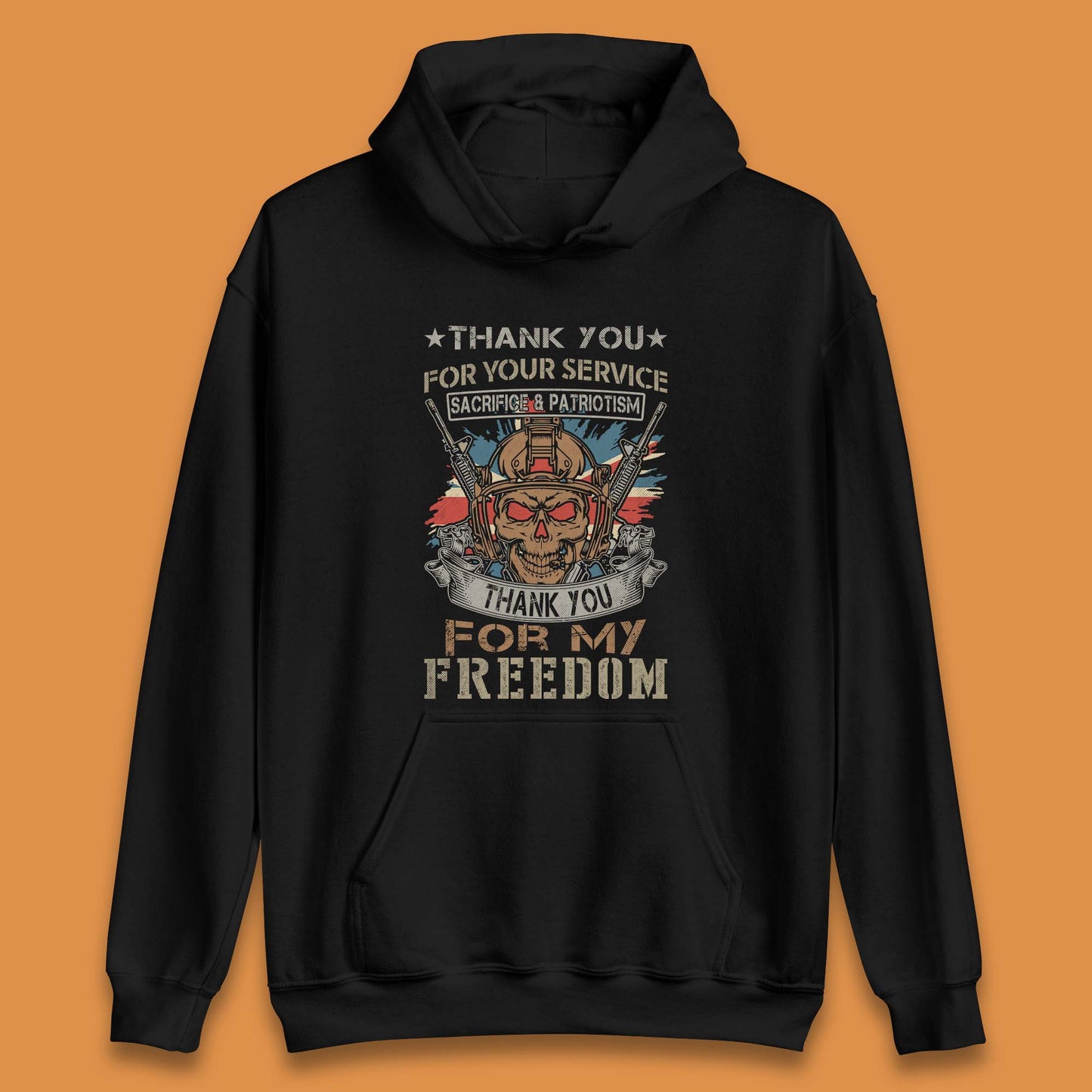 Thank You For My Freedom Unisex Hoodie