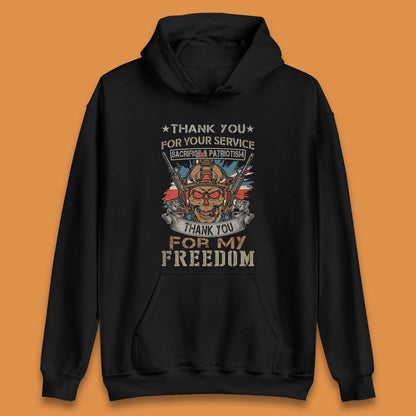 Thank You For My Freedom Unisex Hoodie