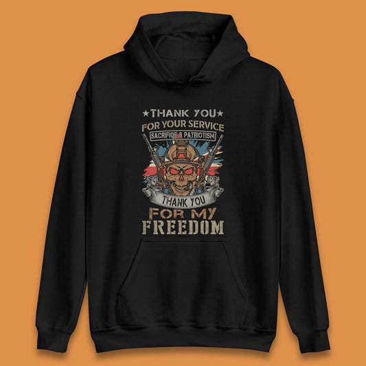Thank You For My Freedom Unisex Hoodie