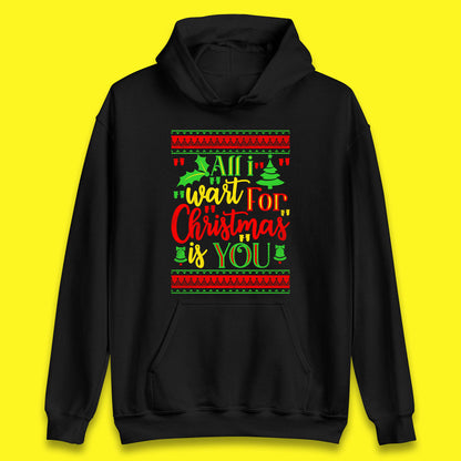 all i want for christmas is you hoodie