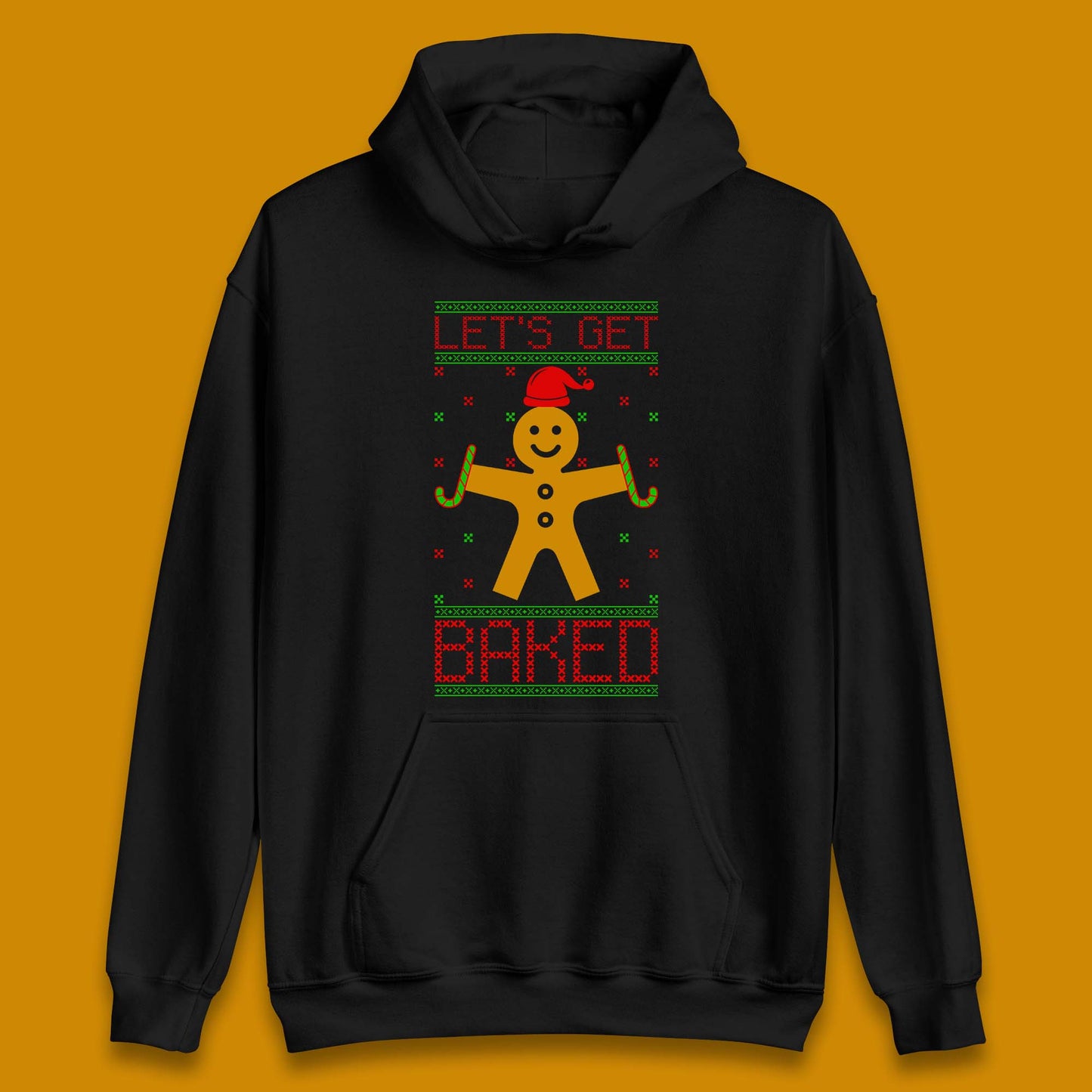 Gingerbread Christmas Unisex Hoodie