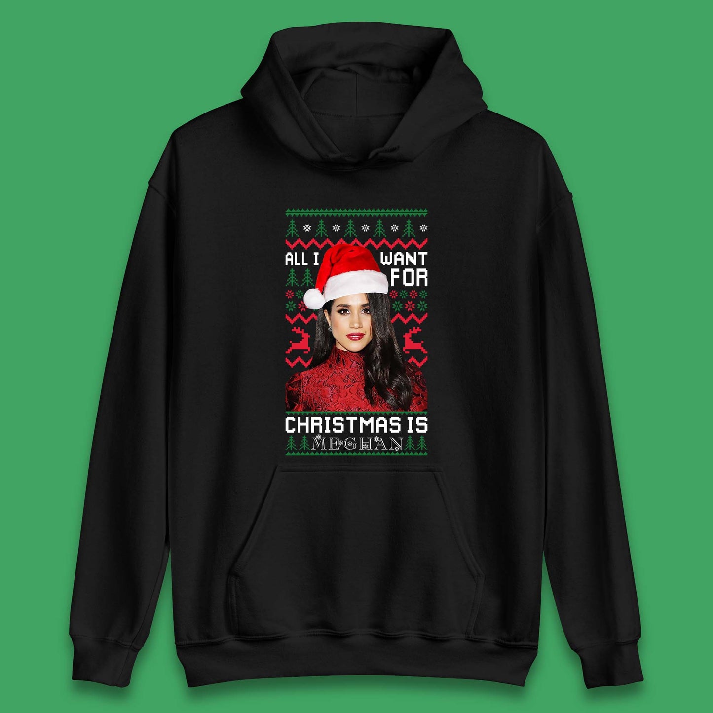 Want Meghan For Christmas Unisex Hoodie