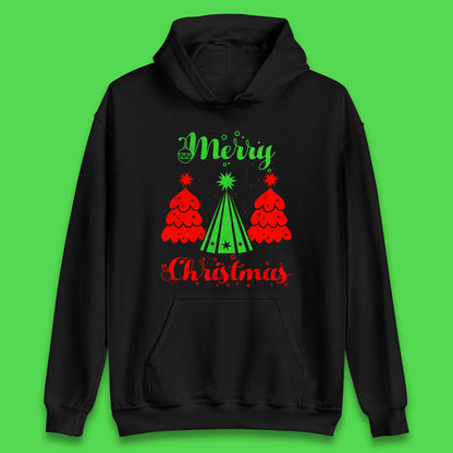 merry christmas tree hoodie