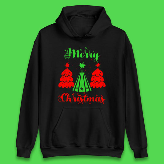 merry christmas tree hoodie
