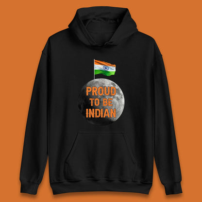 Proud To Be Indian Soft Landing To The Moon Chandrayaan-3 India On The Moon Unisex Hoodie