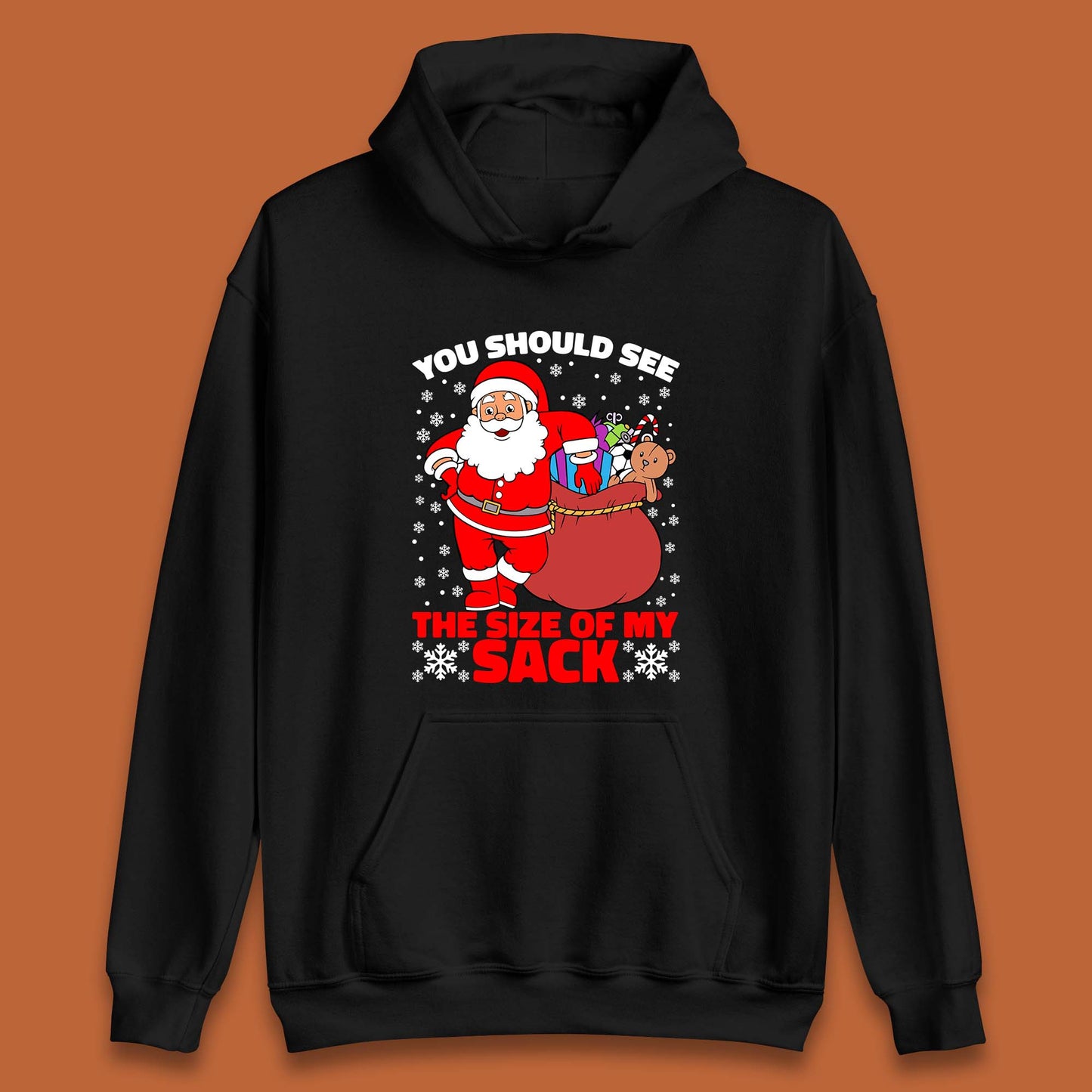 santa sack hoodie