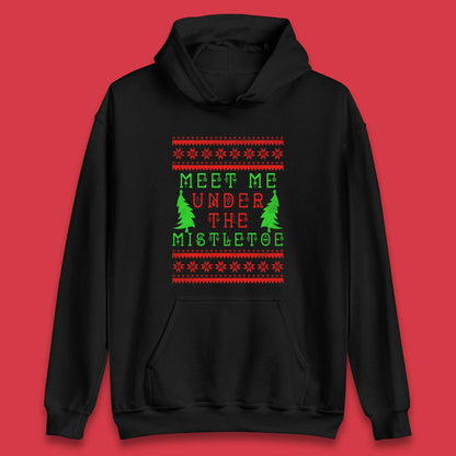 mistletoe christmas hoodie