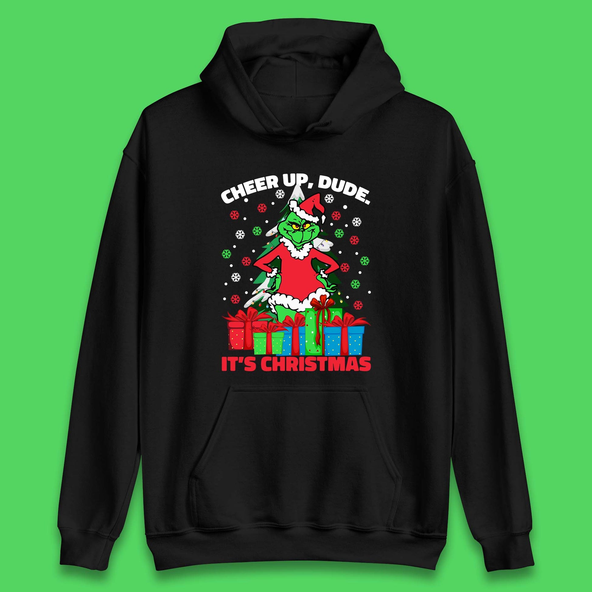 cheer up dude it's christmas hoodie