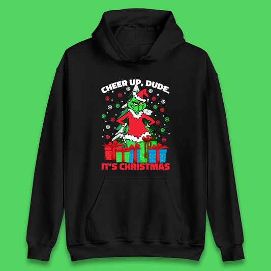 cheer up dude it's christmas hoodie