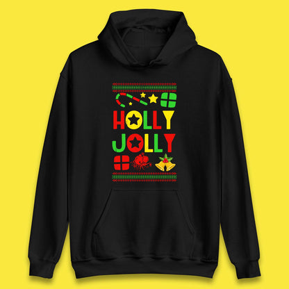 holly jolly christmas hoodie