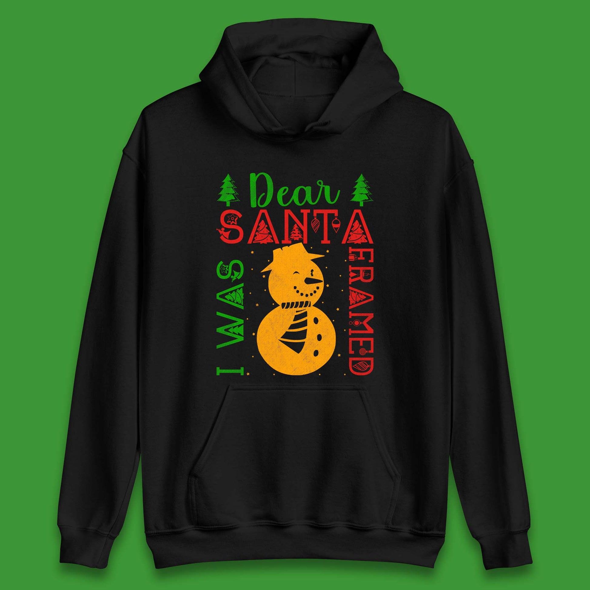 snowman christmas hoodie