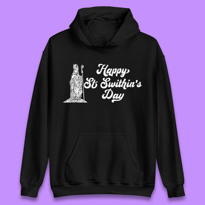 Happy St. Swithin's Day Swithun Weather Folklore Saint Swithun's Day Unisex Hoodie
