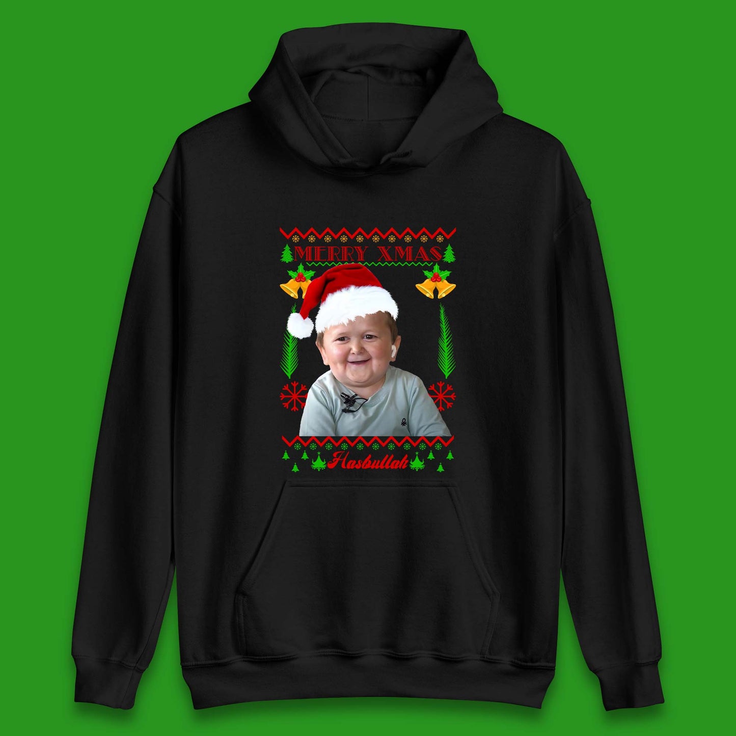 Merry Xmas Hasbullah Christmas Unisex Hoodie