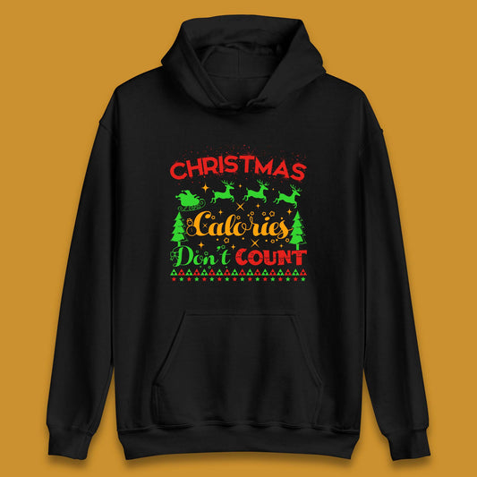 christmas calories don't count hoodie