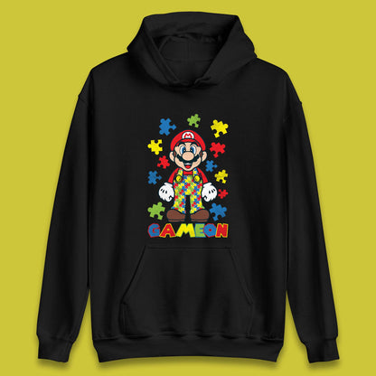 Autism Super Mario Unisex Hoodie