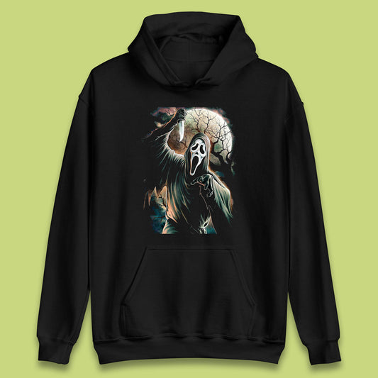 Halloween Ghostface Vintage Scream Movie Horror Night Gift Unisex Hoodie