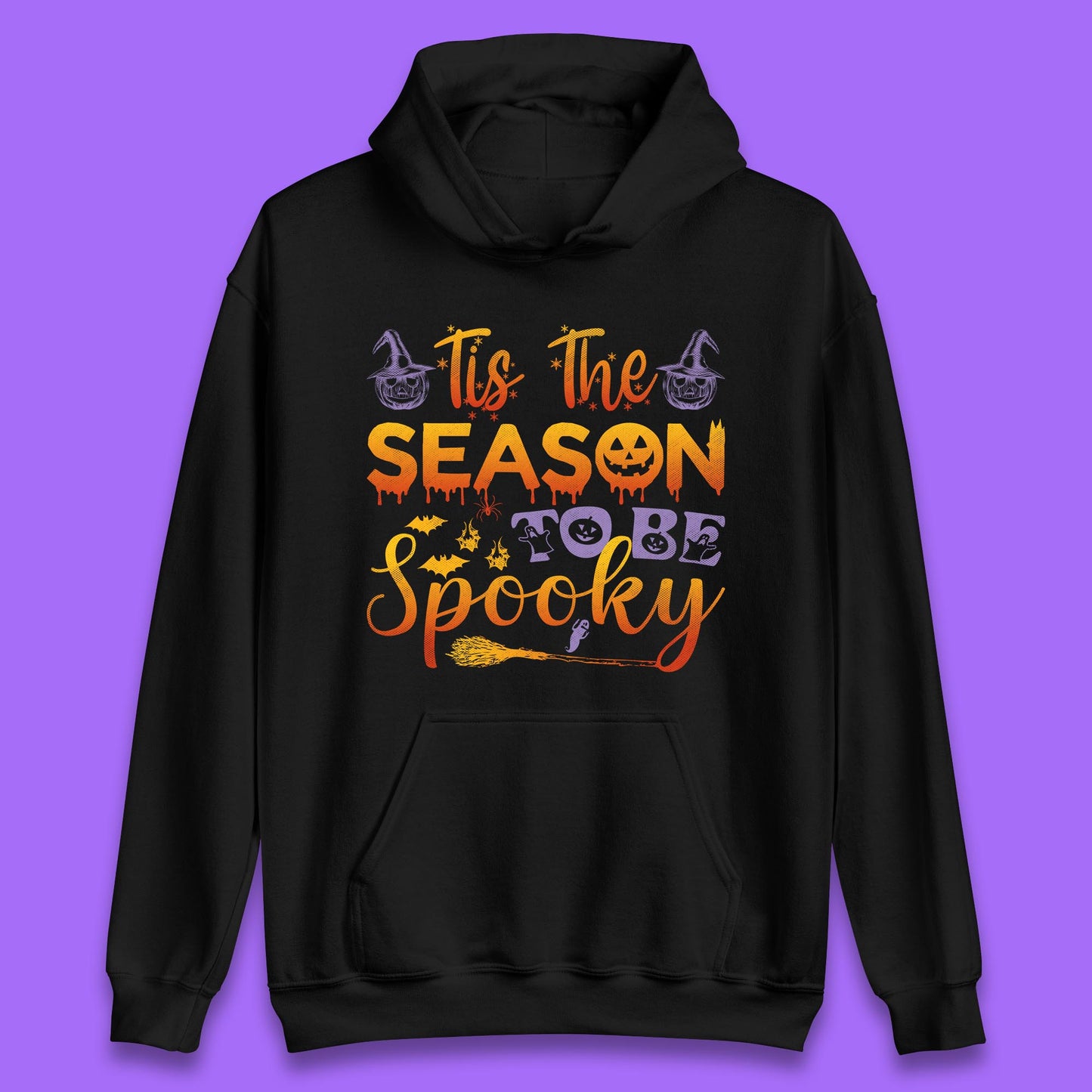 Tis The Season To Be Spooky Halloween Creepy Season Unisex Hoodie