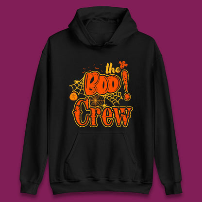 The Boo Crew Halloween Boo Squad Horror Scary Spokky Matching Costume Unisex Hoodie