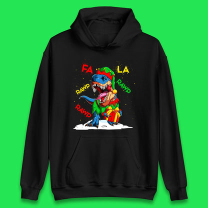 christmas dinosaur hoodie