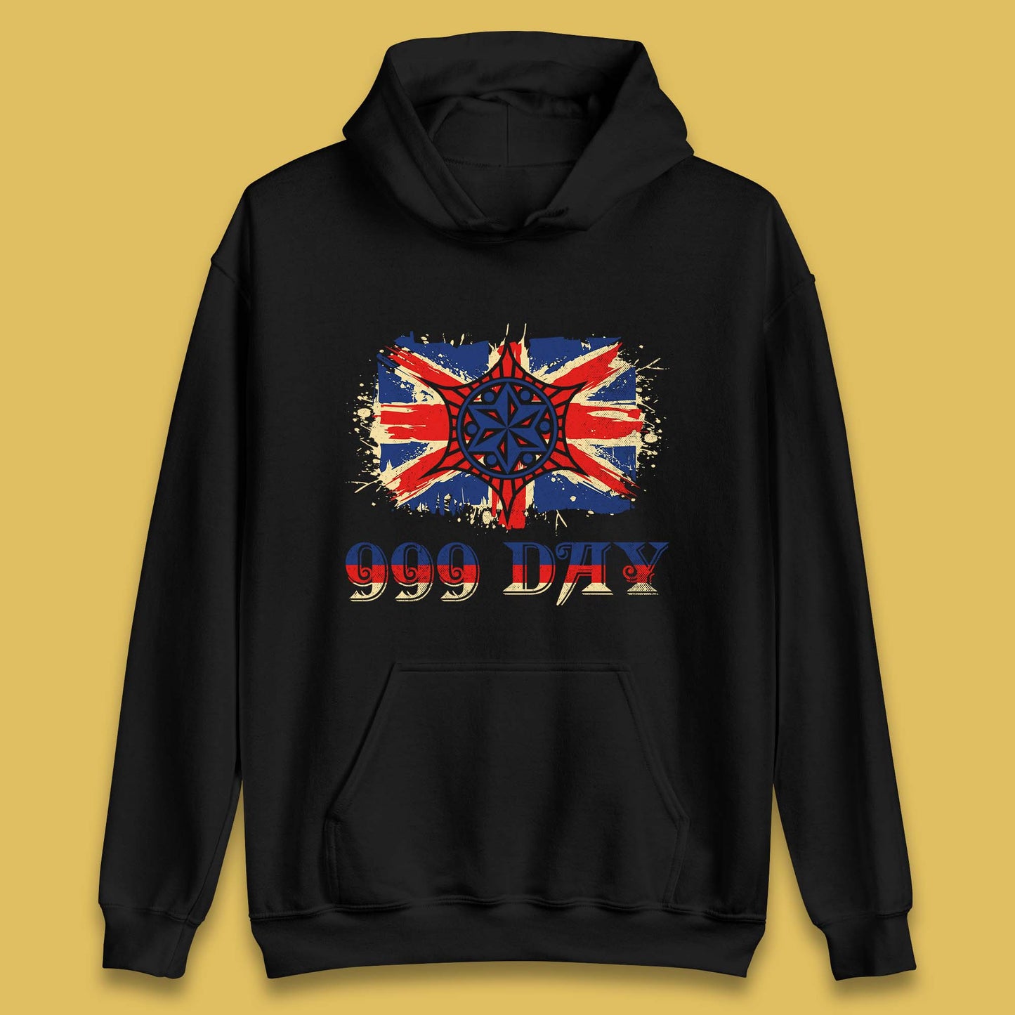 Emergency Services Day 999 Days United Kingdom Annual Holiday Unisex Hoodie