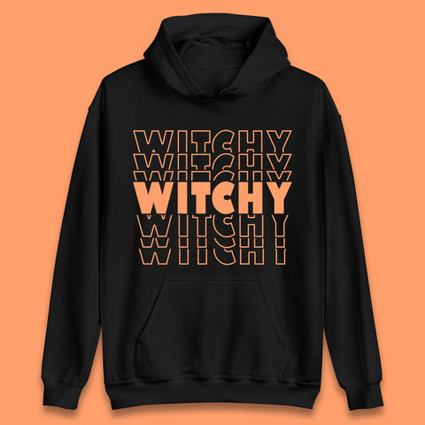 Witchy Halloween Witches Spooky Witch Vibes Witchy Aesthetic Halloween Party Unisex Hoodie