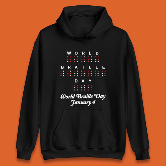 World Braille Day Unisex Hoodie