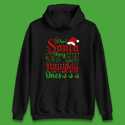 dear santa christmas hoodie