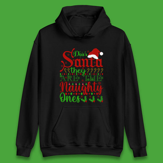 dear santa christmas hoodie