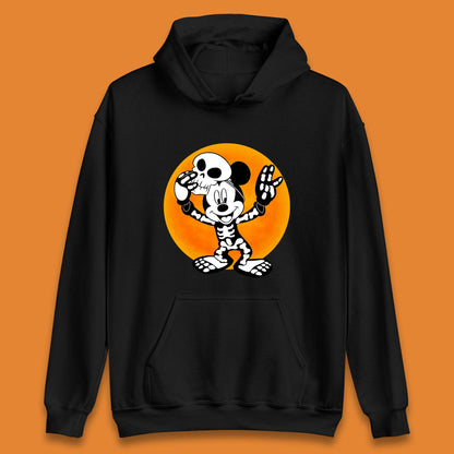 Disney Halloween Mickey Mouse Skelton Costume Disney World Horror Scary Disneyland Trip Unisex Hoodie