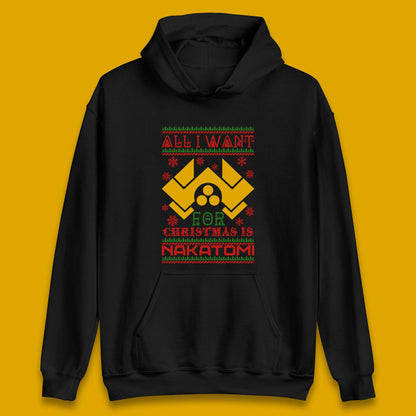Want Nakatomi For Christmas Unisex Hoodie
