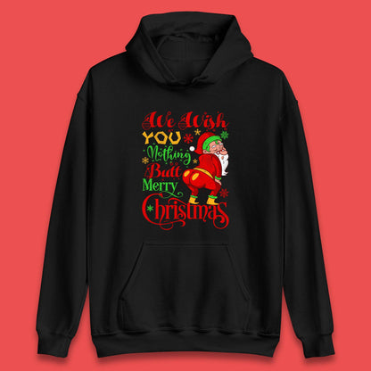 naughty santa christmas hoodie