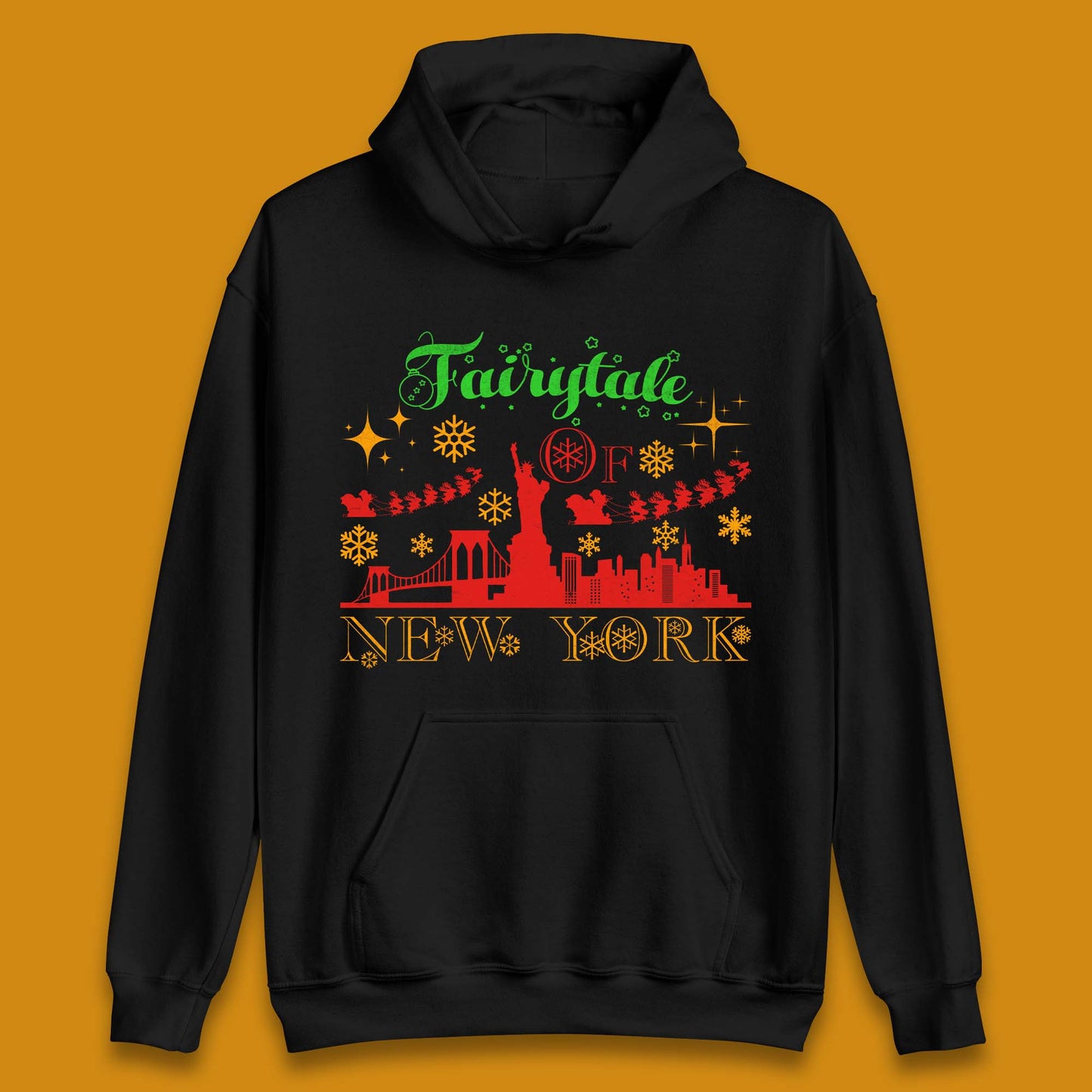 Fairytale Of New York Christmas Unisex Hoodie