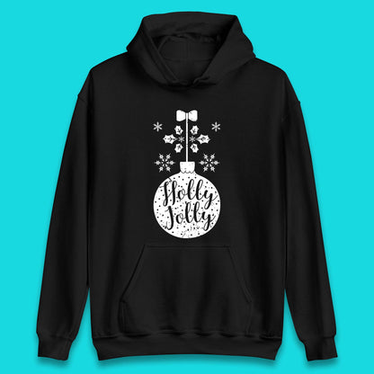 holly jolly christmas hoodie