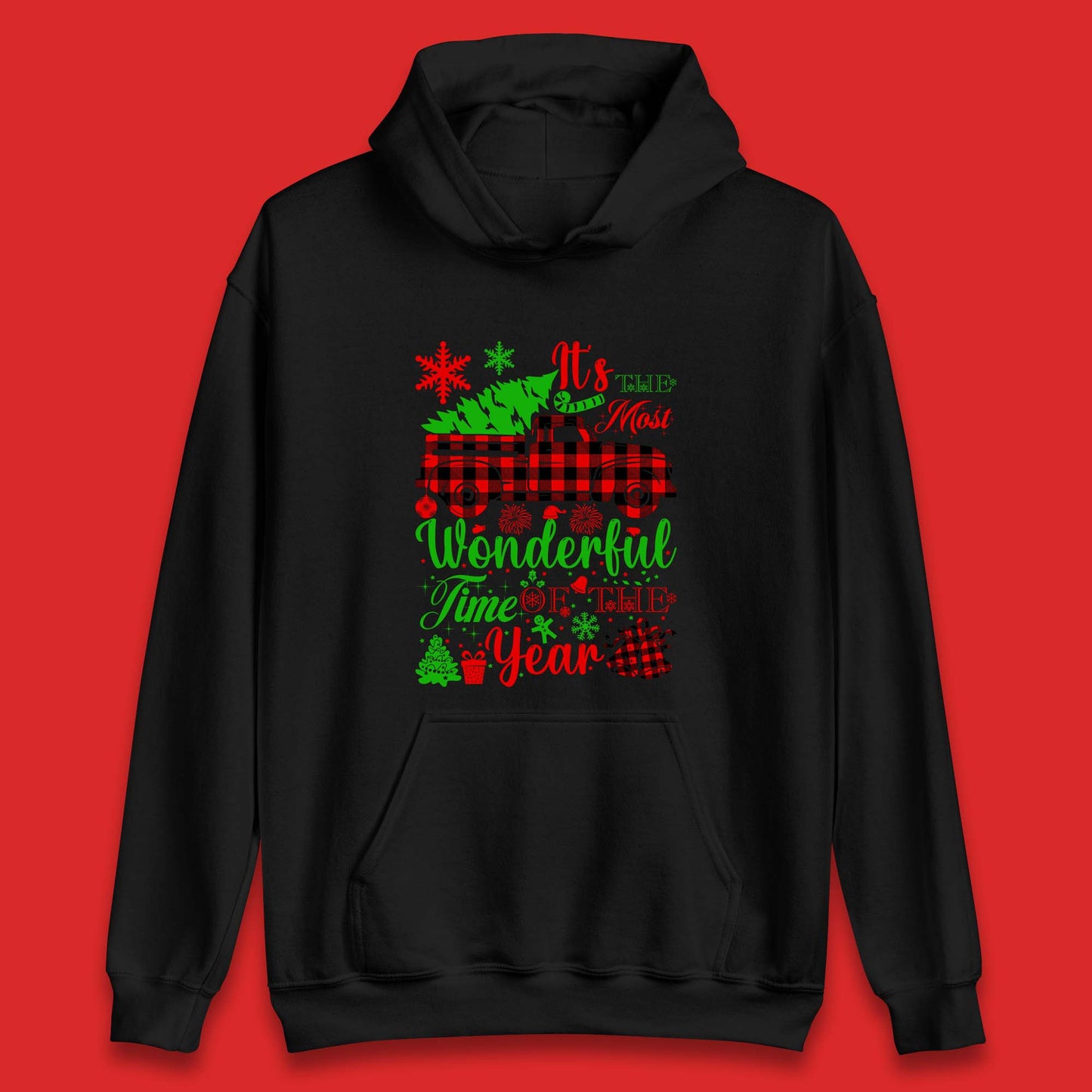 Wonderful Time Of The Year Christmas Unisex Hoodie