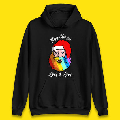 Gay Santa Christmas Unisex Hoodie