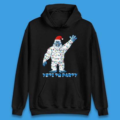 Yeti To Party Christmas Unisex Hoodie