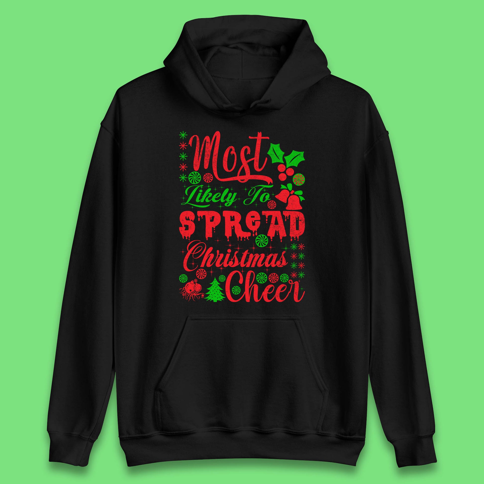 spread christmas cheer hoodie