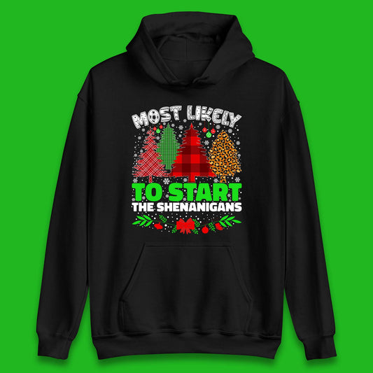 Shenanigans Christmas Unisex Hoodie