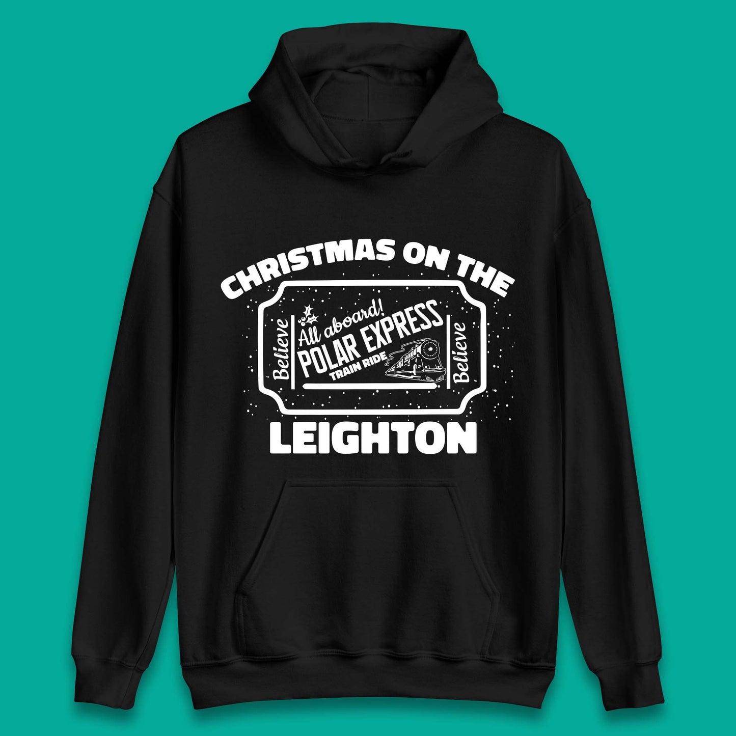 Polar Express Christmas Train Unisex Hoodie